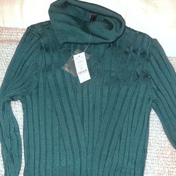 Deep mineral green turtle neck, NWT and receipt - Picture 4 of 6